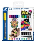 Compra Staedtler Confezione da 14 pennarelli indelebili -... Staedtler Confezione da 14 pennarelli indelebili -...
