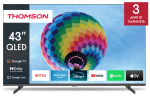 Compra Tv 43 Thomson Uhd Smart 4K Qled T2/C2S2 Google Tv Tv 43 Thomson Uhd Smart 4K Qled T2/C2S2 Google Tv