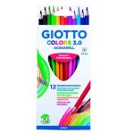Compra Giotto Colors Acquarell 3.0 Confezione da 12 Matit... Giotto Colors Acquarell 3.0 Confezione da 12 Matit...