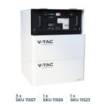 Compra V-TAC Italia Kit Batteria di Accumulo 9.6kWh LiFeP... V-TAC Italia Kit Batteria di Accumulo 9.6kWh LiFeP...