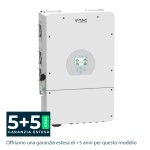 V-TAC VT-6607106 INVERTER IBRIDO 6KW MONOFASE IP65 CON DISPLAY LCD