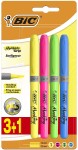 Compra Bic Highlighter Grip Confezione da 4 Pennarelli Fl... Bic Highlighter Grip Confezione da 4 Pennarelli Fl...