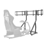 Compra Cromad Stand per tre TV Racing Simulator Cockpit S... Cromad Stand per tre TV Racing Simulator Cockpit S...