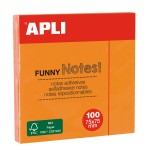 Compra Apli Funny Sticky Notes 75x75mm - Blocco da 100 Fo... Apli Funny Sticky Notes 75x75mm - Blocco da 100 Fo...
