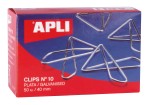 Compra Apli Butterfly Clips Filo Nº 10 (40mm) Finitura Z... Apli Butterfly Clips Filo Nº 10 (40mm) Finitura Z...