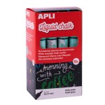 Compra Pennarello a gesso liquido Apli verde pastello - P... Pennarello a gesso liquido Apli verde pastello - P...