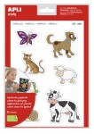 Compra Apli Theme Stickers Animali xL - 28 Stickers su 2 ... Apli Theme Stickers Animali xL - 28 Stickers su 2 ...