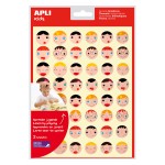 Compra Apli Stickers Emotions - Ø 23 mm e Ø 20 mm - 144... Apli Stickers Emotions - Ø 23 mm e Ø 20 mm - 144...