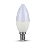 Compra V-TAC Lampadina LED E14 4,5W Candela 6400K V-TAC Lampadina LED E14 4,5W Candela 6400K