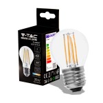 Compra V-TAC Lampadina LED E27 4W G45 Filamento 3000K V-TAC Lampadina LED E27 4W G45 Filamento 3000K