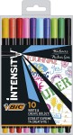 Compra Confezione da 10 pennarelli Bic Intensity Fine - P... Confezione da 10 pennarelli Bic Intensity Fine - P...