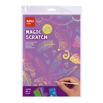 Compra Apli Magic Scratch Colors Confezione da 8 fogli an... Apli Magic Scratch Colors Confezione da 8 fogli an...
