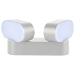 Compra V-TAC Lampada LED da Muro Ovale 12W 110LM/W Colore... V-TAC Lampada LED da Muro Ovale 12W 110LM/W Colore...