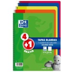 Compra Oxford Pack 4+1 Quaderni Spirali Formato Folio Qua... Oxford Pack 4+1 Quaderni Spirali Formato Folio Qua...