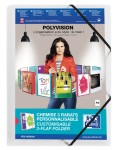Compra Cartella elasticizzata Oxford Polyvision A4+ a 3 l... Cartella elasticizzata Oxford Polyvision A4+ a 3 l...