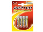 Compra Jupiter Confezione da 4 Batterie Alcaline AAA LR03... Jupiter Confezione da 4 Batterie Alcaline AAA LR03...