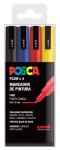 Compra Posca PC3M Confezione da 4 pennarelli a vernice - ... Posca PC3M Confezione da 4 pennarelli a vernice - ...