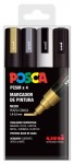 Compra Posca PC-5M Confezione da 4 pennarelli a vernice -... Posca PC-5M Confezione da 4 pennarelli a vernice -...