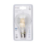 Compra V-TAC Lampadina LED E27 8W A65 Filamento 2700K (Bl... V-TAC Lampadina LED E27 8W A65 Filamento 2700K (Bl...
