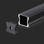 Compra V-TAC Profilo in Alluminio Colore Nero per Strip L... V-TAC Profilo in Alluminio Colore Nero per Strip L...
