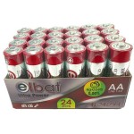 Compra Elbat Confezione da 24 batterie alcaline LR6/AA - ... Elbat Confezione da 24 batterie alcaline LR6/AA - ...