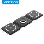 Compra Vention FGG 3 in 1 Wireless Charging Pad con MagSa... Vention FGG 3 in 1 Wireless Charging Pad con MagSa...