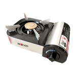 Compra Fornello a gas portatile Muvip Small Series, 1 bru... Fornello a gas portatile Muvip Small Series, 1 bru...