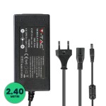 Compra V-TAC Alimentatore per Strip LED 60W 24V 2.5A Plug... V-TAC Alimentatore per Strip LED 60W 24V 2.5A Plug...
