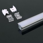 Compra V-TAC Profilo in Alluminio Colore Silver per Strip... V-TAC Profilo in Alluminio Colore Silver per Strip...