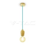 Compra V-TAC VT-7778 Lampadario in legno con portalampada... V-TAC VT-7778 Lampadario in legno con portalampada...