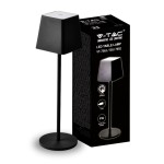 Compra V-TAC Lampada LED da Tavolo 2W Colore Nero in Allu... V-TAC Lampada LED da Tavolo 2W Colore Nero in Allu...