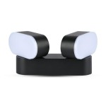 Compra V-TAC Lampada LED da Muro Ovale 12W 110LM/W Colore... V-TAC Lampada LED da Muro Ovale 12W 110LM/W Colore...