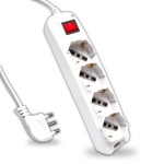 Compra V-TAC Multipresa con Cavo 1,5m 4 Prese 10/16A 2P+T... V-TAC Multipresa con Cavo 1,5m 4 Prese 10/16A 2P+T...