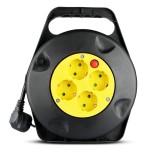 Compra V-TAC Prolunga Avvolgicavo con 4 prese 10A 2P + Sc... V-TAC Prolunga Avvolgicavo con 4 prese 10A 2P + Sc...