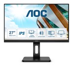 Compra Aoc Monitor 27 Led Ips Fhd 16:9 250 Cdm, Dvi/Hdmi,... Aoc Monitor 27 Led Ips Fhd 16:9 250 Cdm, Dvi/Hdmi,...