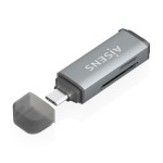Compra AISENS ASCR-2C10-GR lettore di schede USB 3.2 Gen ... AISENS ASCR-2C10-GR lettore di schede USB 3.2 Gen ...