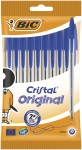 Compra BIC Cristal Original, Penne Blu a Sfera (Punta 1mm... BIC Cristal Original, Penne Blu a Sfera (Punta 1mm...