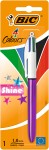 Compra BIC Penna a 4 colori Shine, a Sfera (punta 1mm), c... BIC Penna a 4 colori Shine, a Sfera (punta 1mm), c...