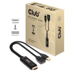 Compra Club3D Hdmi 2.0 To Displayport 1.2 4K60Hz Hdr M/F ... Club3D Hdmi 2.0 To Displayport 1.2 4K60Hz Hdr M/F ...