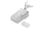 Compra CONNETTORE PLUG 8 POLI SCHERMATO CAT.6A RJ45 CON I... CONNETTORE PLUG 8 POLI SCHERMATO CAT.6A RJ45 CON I...