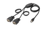 Compra Cavo Adattatore Digitus Da Usb 2.0 A 2 Porte Seria... Cavo Adattatore Digitus Da Usb 2.0 A 2 Porte Seria...
