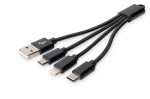 Compra Cavo Di Ricarica 3 In 1 Usb A, Lightning + Micro U... Cavo Di Ricarica 3 In 1 Usb A, Lightning + Micro U...