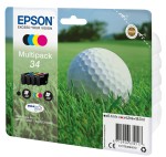 Compra Epson Cart. Ink Multi-Color 34 Serie Pallina Da Golf Epson Cart. Ink Multi-Color 34 Serie Pallina Da Golf