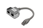 Compra Adattatore Schermato Per Cat. 5E Per 2 Linee Rj45 ... Adattatore Schermato Per Cat. 5E Per 2 Linee Rj45 ...