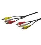 Compra Cavo Audio Video 3 Connettori Rca Maschio/Maschio ... Cavo Audio Video 3 Connettori Rca Maschio/Maschio ...