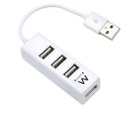 Compra Ewent EW1122 hub di interfaccia USB 2.0 Bianco Ewent EW1122 hub di interfaccia USB 2.0 Bianco