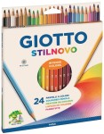 Compra Giotto Stilnovo pastelli colorati in astuccio 24 c... Giotto Stilnovo pastelli colorati in astuccio 24 c...