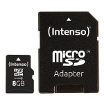 Compra Intenso Micro Sdhc 8Gb Classe 10 + Adattatore Sd Intenso Micro Sdhc 8Gb Classe 10 + Adattatore Sd