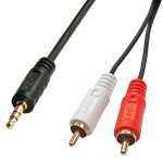 Compra Lindy Cavo Audio Stereo 2Xrca M/M 3,5Mm 2Mt Lindy Cavo Audio Stereo 2Xrca M/M 3,5Mm 2Mt