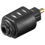 Compra Adattatore Audio Toslink Maschio - Mini Toslink 3,... Adattatore Audio Toslink Maschio - Mini Toslink 3,...